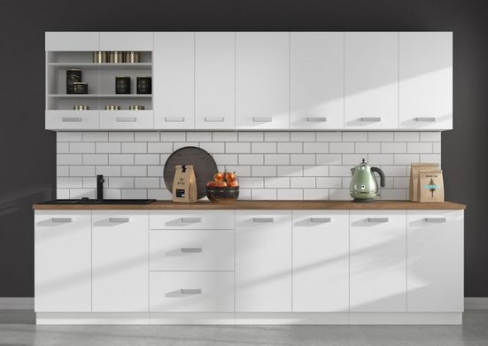 Küchenzeile - Glanz und Raffinesse erleben, Top Qualität - Modernes Design - Feinste Materialien.