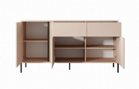 Wohnzimmer-Set - 5 teiliges Salon-Set / Komfort und Stil an einem Ort, (Komplett Set, 5-St., Premium - DAST) - ROYAL24_MARKT