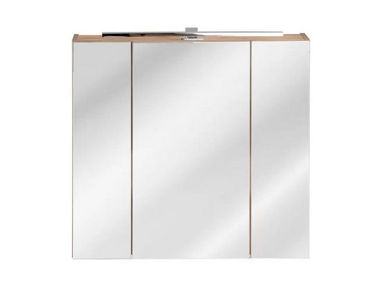 Badezimmer Spiegelschrank - Capri Oak - Elegantes Design mit praktischen Ablagen. - ROYAL24_MARKT
