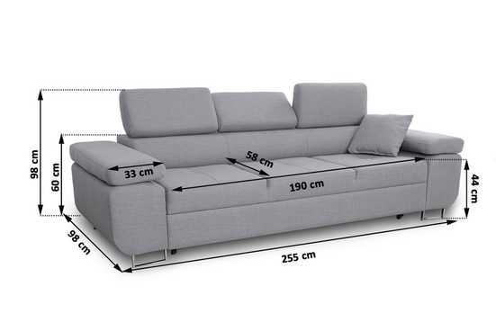 Sofa - Ein Design, das Eleganz und komfortablen Schlaf vereint