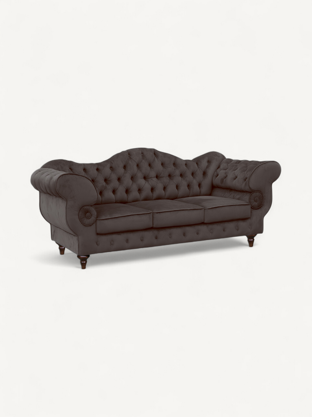 Gloria - Chesterfield Sofa - Hochwertiges - Garantierte Qualität - Elegantes Design -, 1.St x 3-Sitzer Sofa