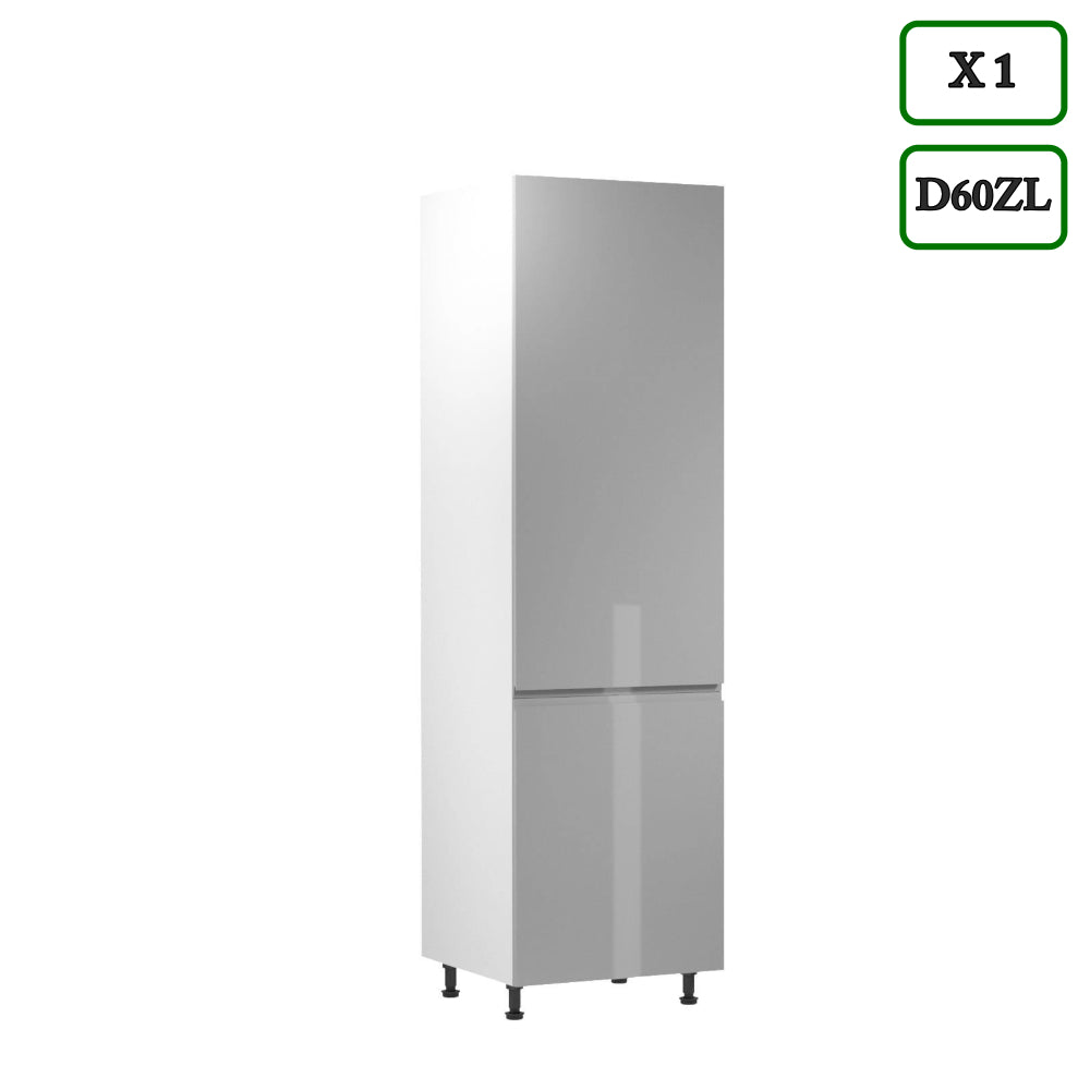 Küchenzeile in U-Form K102-G780 - Aspen Grau - Rundum gut organisiert - ROYAL24_MARKT