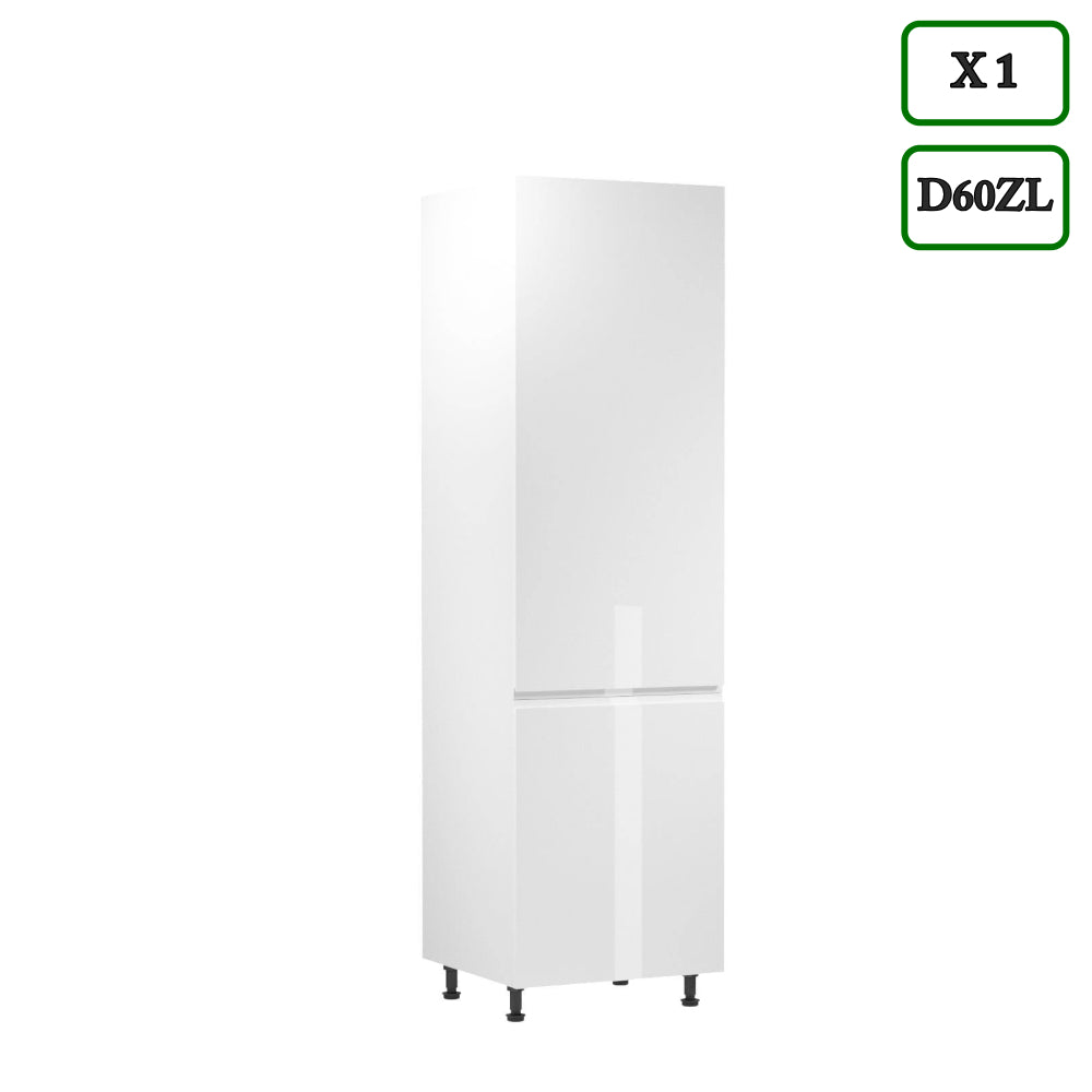 Küchenzeile K65-G400 - Aspen Weiß - Zeitloses Design für jede Kücheneinrichtung - ROYAL24_MARKT