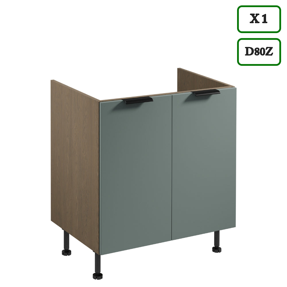 Küchenzeile K87-G400 R - Sorento - Harmonische Kombination aus Stil und Funktion - ROYAL24_MARKT