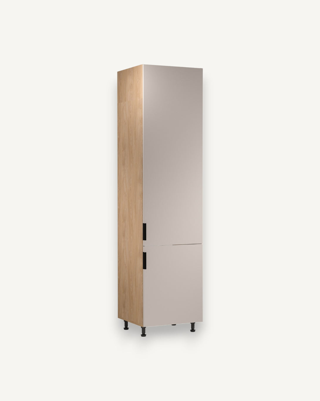 Hochschrank D60RWN P/L - Sorento Beige Sonoma Eiche - optimal für jede Küche - ROYAL24_MARKT