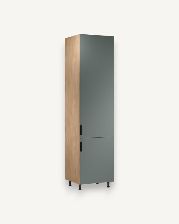 Hochschrank D60RWN L/L - Sorento Grün Sonoma Eiche - Mehr Stauraum für Ihre Küche.