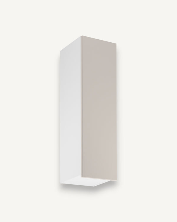 Hängeschrank G30 P/L - Sorento Weiß Beige - Stilvoller Stauraum in der Höhe.