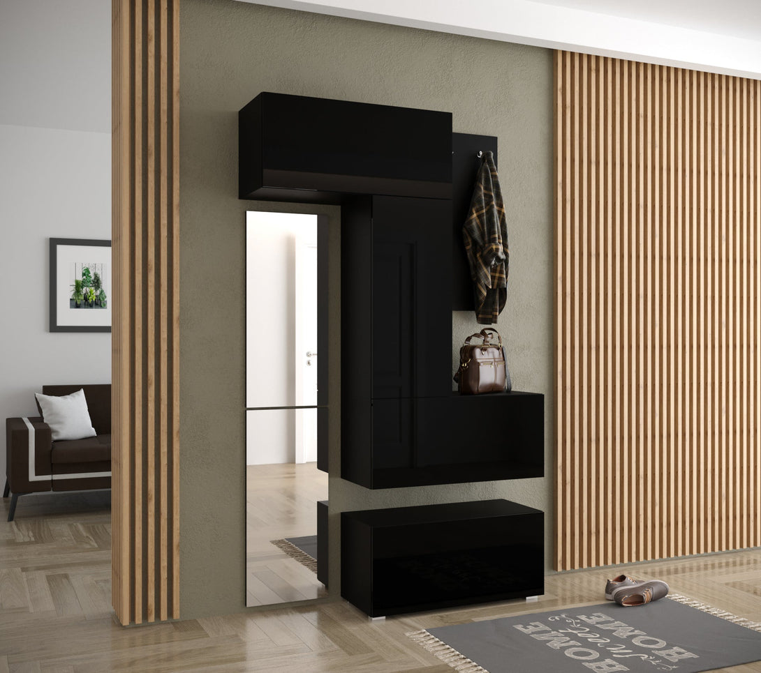 Garderobenschrank F7 - Einzigartige Eleganz und Funktionalität für Ihren Eingangsbereich.
