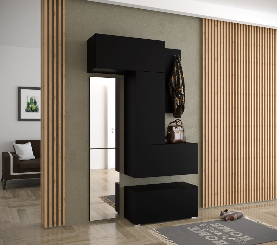 Garderobenschrank F7 - Einzigartige Eleganz und Funktionalität für Ihren Eingangsbereich.