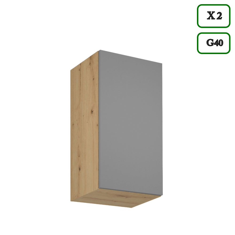 Küchenzeile K97-G260 - Langen Beige - Smart geplant für maximalen Nutzen - ROYAL24_MARKT