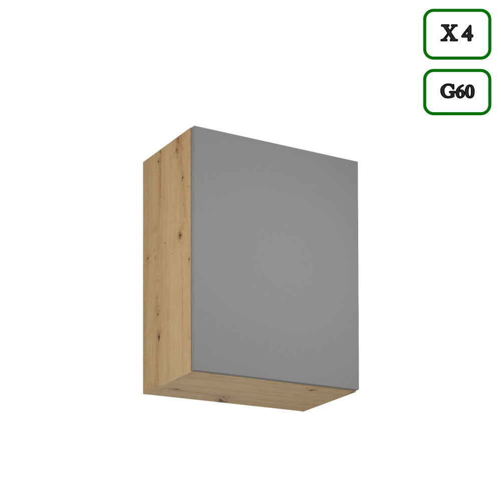 Küchenzeile K104-G360 - Langen Beige - Moderne Optik mit durchdachter Funktion - ROYAL24_MARKT