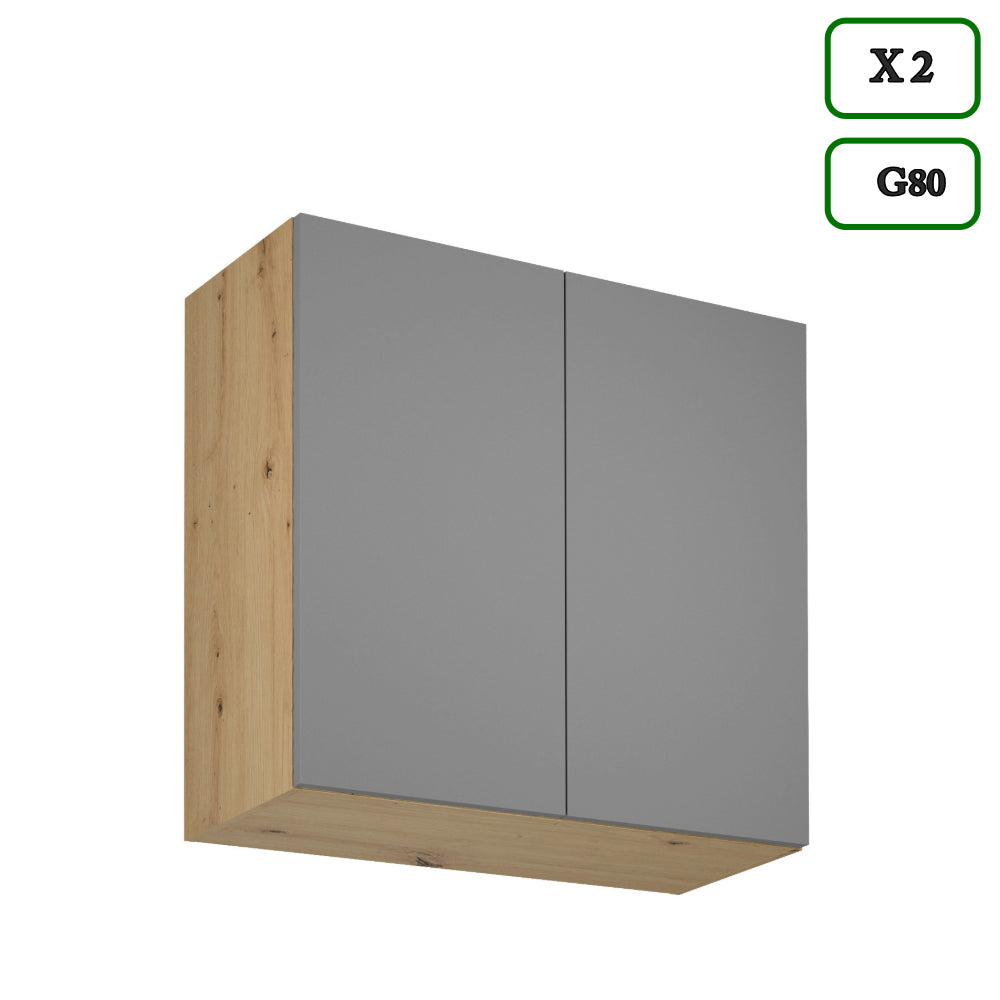 Küchenzeile K89 - G340 - Langen Beige -  Strapazierfähig mit modernem Flair - ROYAL24_MARKT