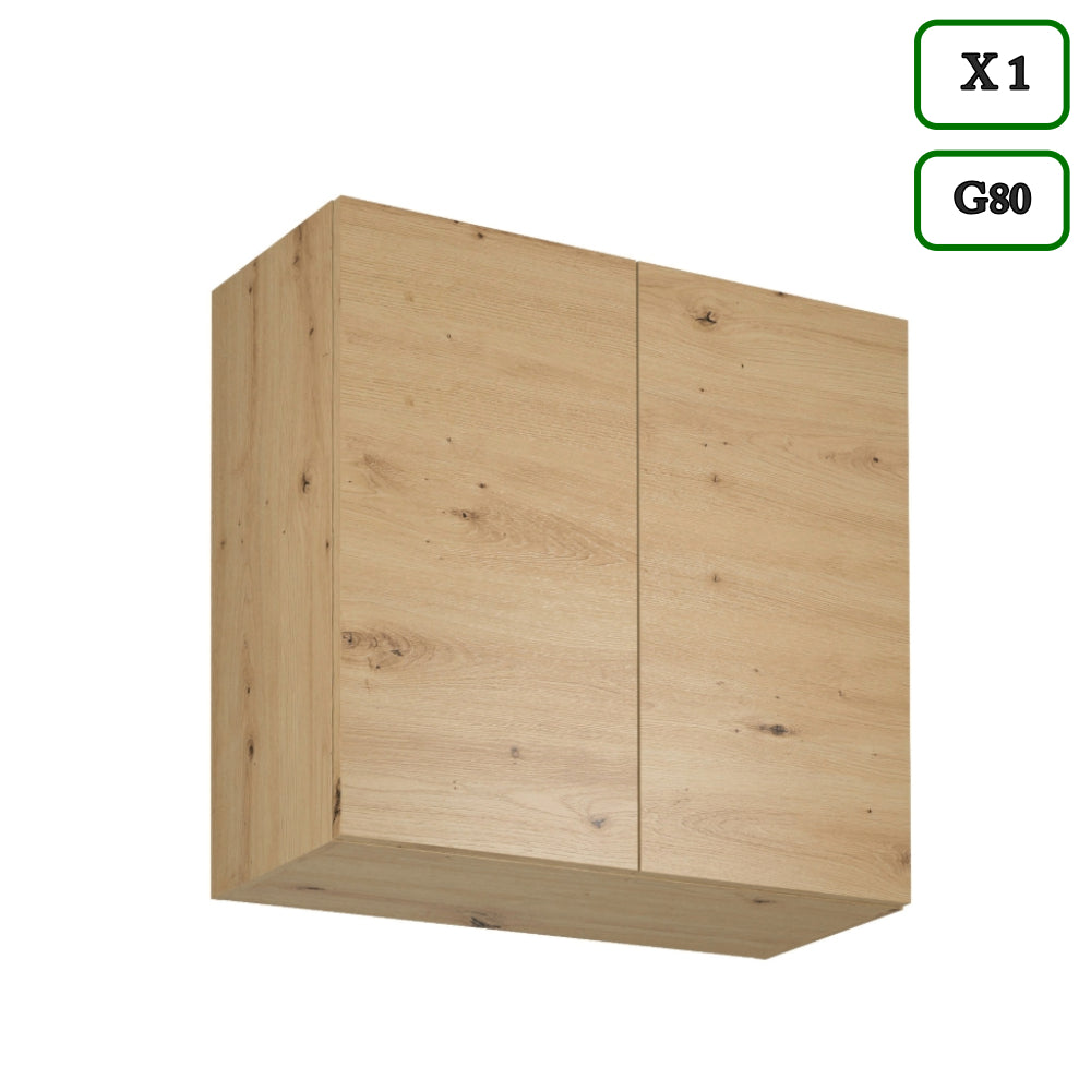 Küchenzeile K98-G280 - Langen Grau-Artisan - Raumeffizienz mit Charakter - ROYAL24_MARKT