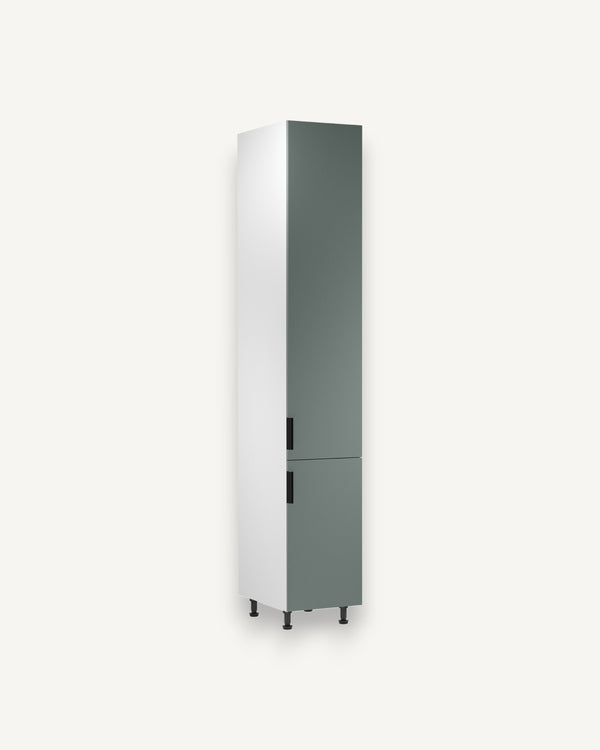 Hochschrank D40SPWN P/L - Sorento Weiß Grün - Maximale Höhe, maximaler Stauraum.