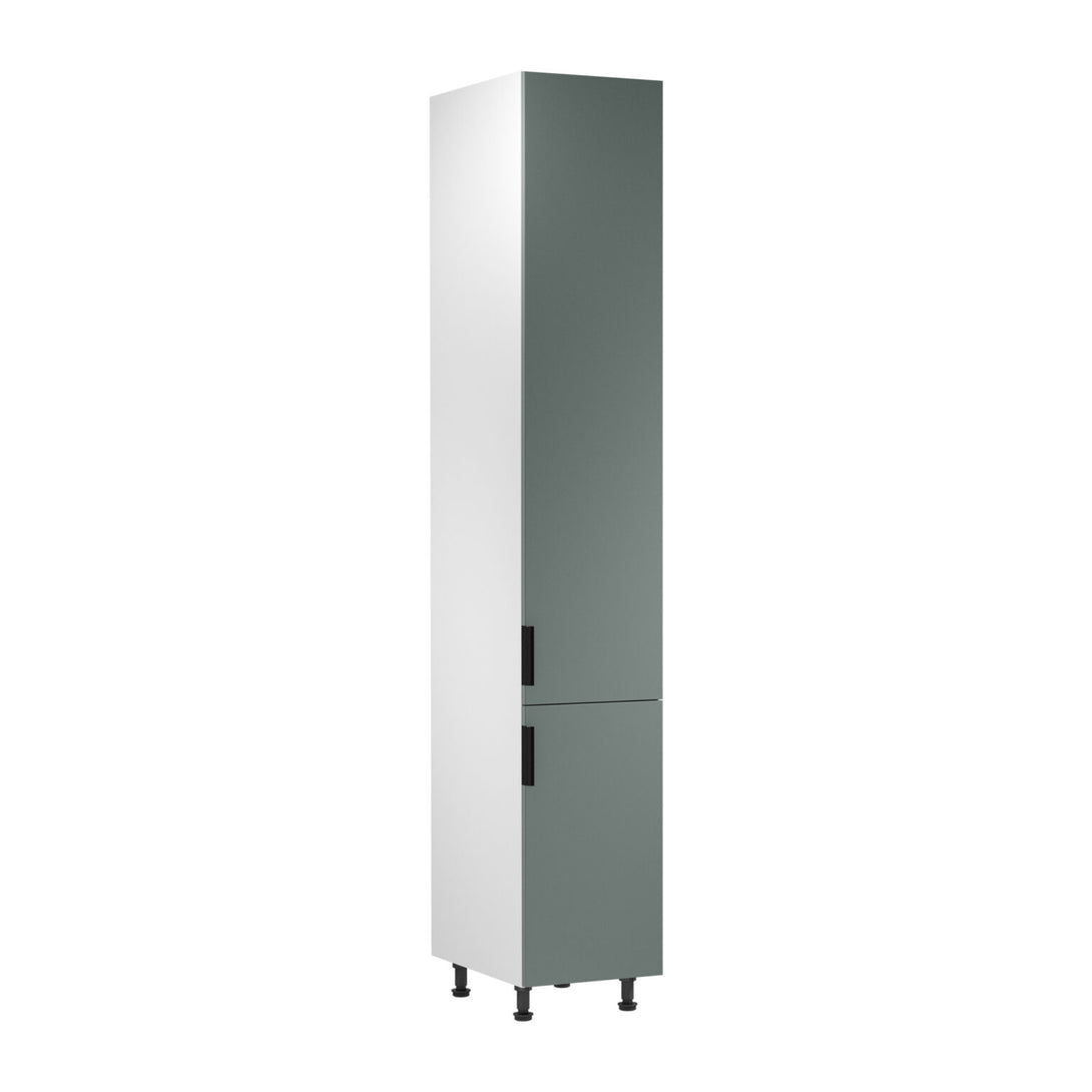 Hochschrank D40SPWN P/L - Sorento Weiß Grün - Maximale Höhe, maximaler Stauraum. - ROYAL24_MARKT
