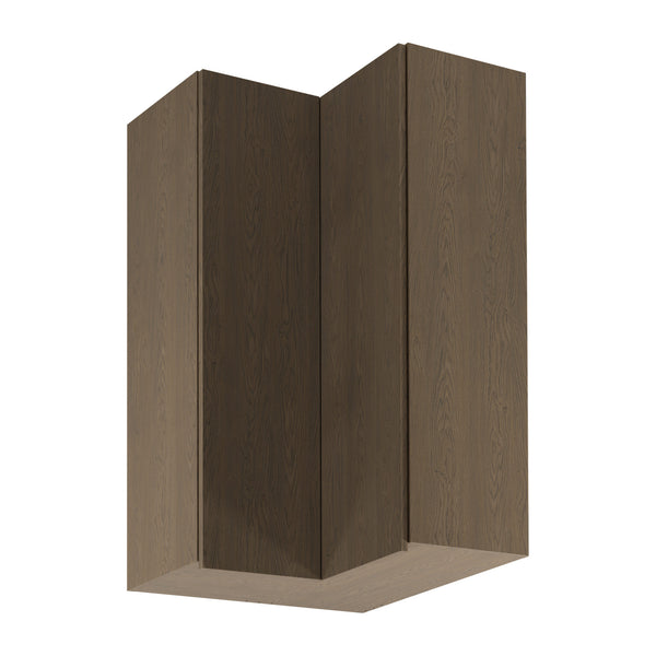 Eckhängeschrank G60N2 – Sorento Dunkle Eiche - Cleverer Stauraum mit Stil und Eleganz.