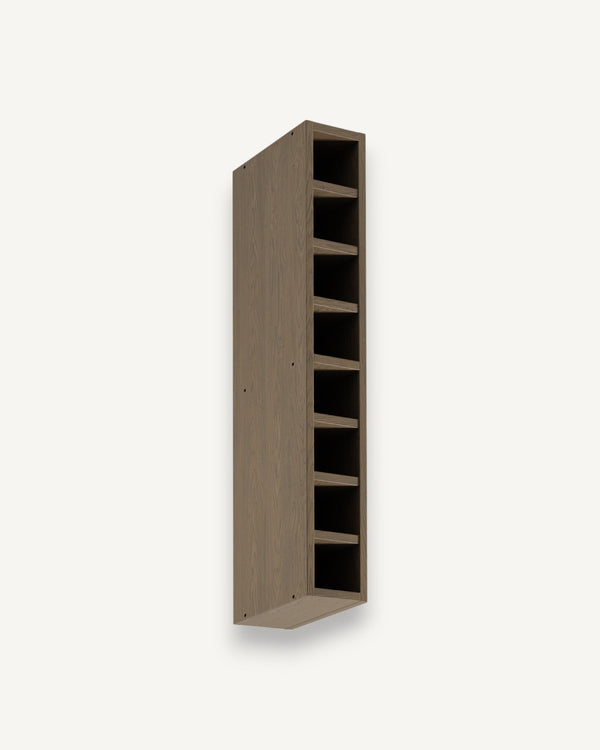 Regalhängeschrank W15 - Sorento Dunkle Eiche