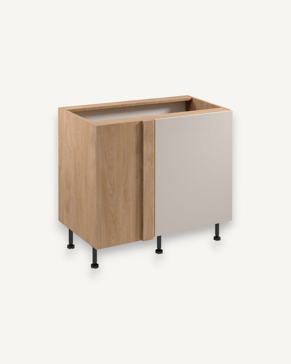 Eckunterschrank D100N R/L - Sorento Beige Sonoma Eiche - perfektes Design für Ihre Küche.