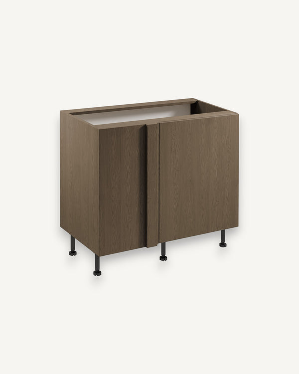 Eckunterschrank D100N P/L - Sorento Dunkle Eiche - Schaffen Sie Platz mit Stil.
