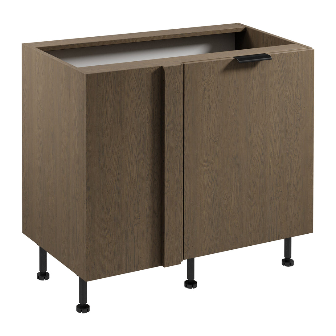 Eckunterschrank D100N P/L - Sorento Dunkle Eiche - Schaffen Sie Platz mit Stil. - ROYAL24_MARKT