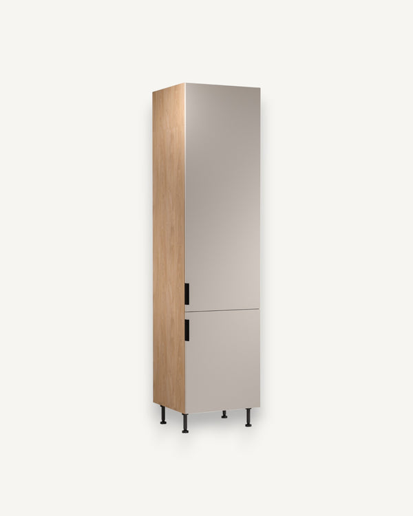 Hochschrank D60T P/L AX - Sorento Beige Sonoma Eiche - langlebig und pflegeleicht