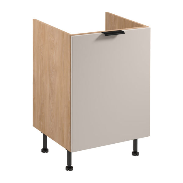 Spülenunterschrank D60Z P/L - Sorento Beige Sonoma Eiche - ideal für Ihre Küchenutensilien