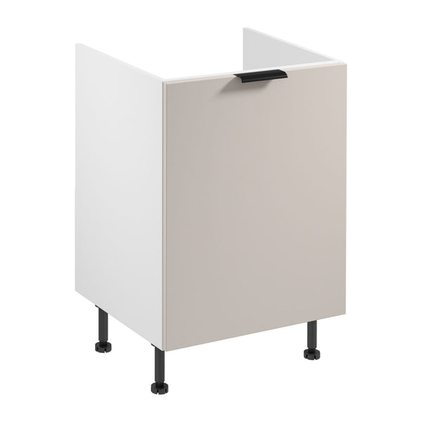 Spülenunterschrank D60Z P/L - Sorento Weiß Beige - Optimal genutzt für Ordnung und Platz.