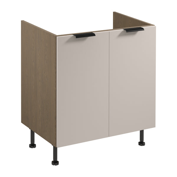 Spülenunterschrank D80Z - Sorento Beige - Ordnung und Design in perfekter Harmonie.