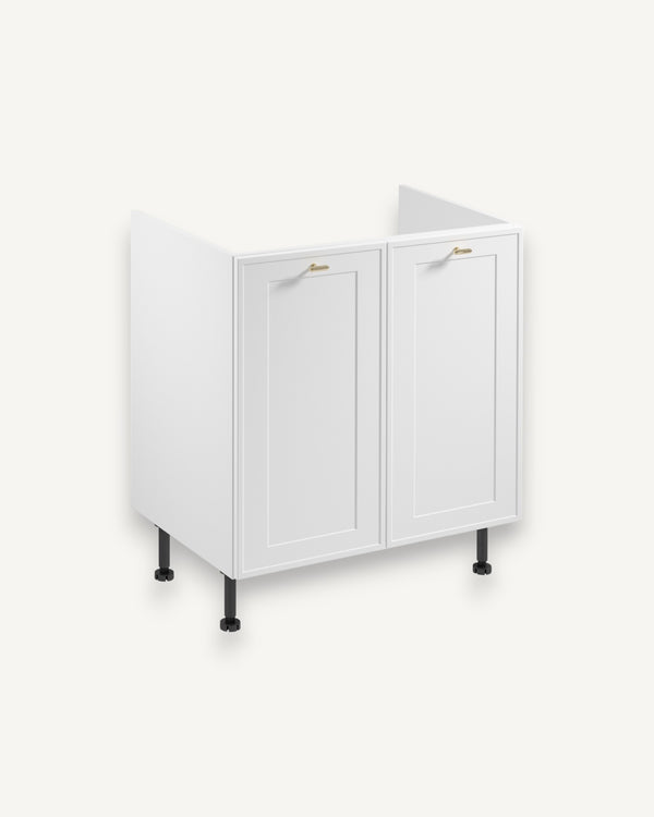 Spülenunterschrank D80Z - Sorento Weiß - Perfekte Lösung für zeitgemäße Küchen.