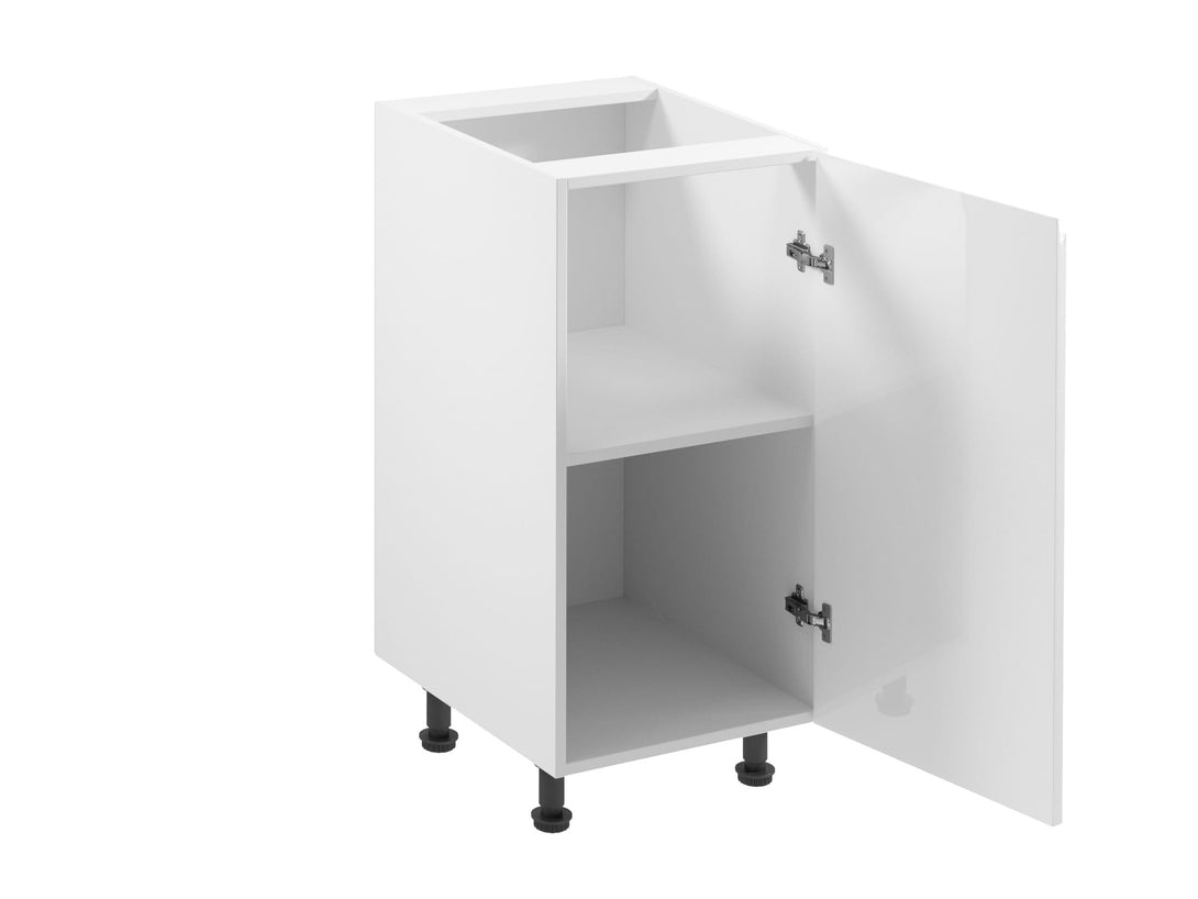 Küchenzeile K65-G400 - Aspen Weiß - Zeitloses Design für jede Kücheneinrichtung - ROYAL24_MARKT