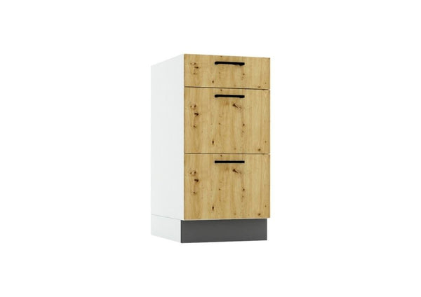 Unterschrank D40S3 - CLARA - Mit Soft-Close für sanftes Schließen - ROYAL24_MARKT