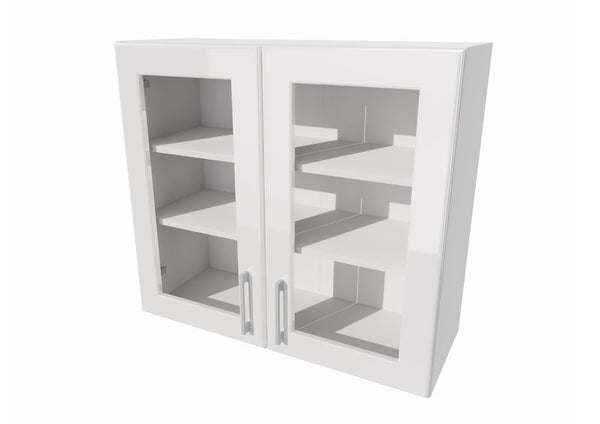 Glashängeschrank WS80 - NATALIA - Offene Optik für moderne Küchen