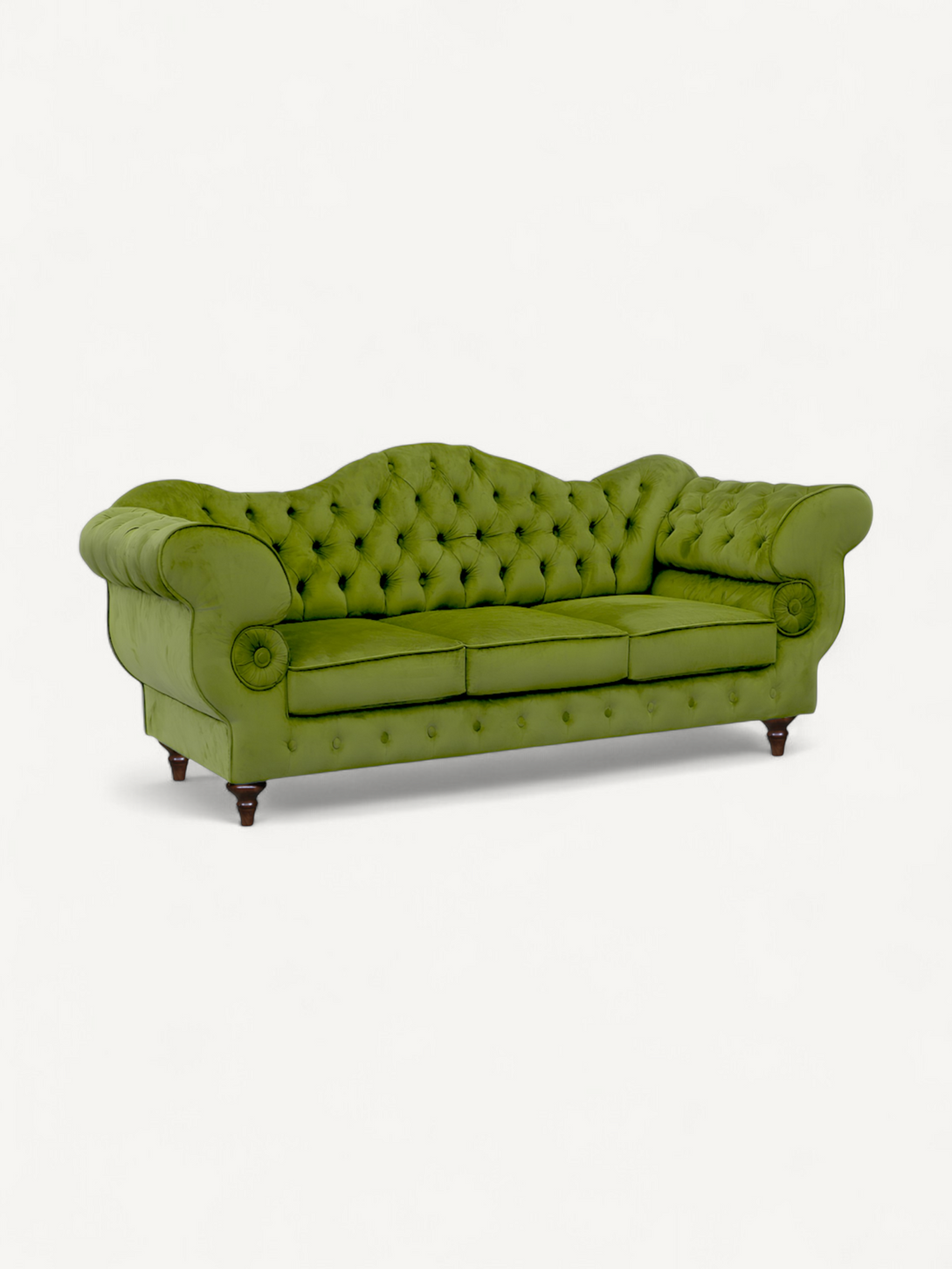 Gloria - Chesterfield Sofa - Hochwertiges - Garantierte Qualität - Elegantes Design -, 1.St x 3-Sitzer Sofa