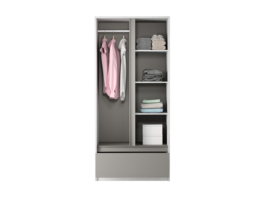 Kleiderschrank - Mati - Maximale Stauraumnutzung mit Stil. - ROYAL24_MARKT