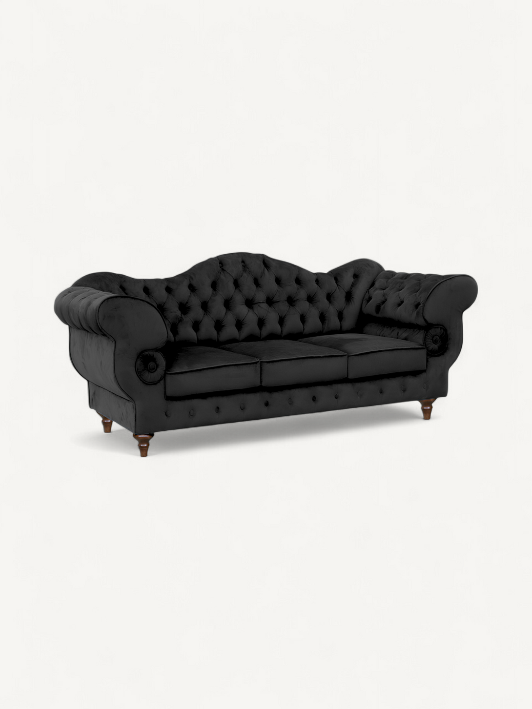 Gloria - Chesterfield Sofa - Hochwertiges - Garantierte Qualität - Elegantes Design -, 1.St x 3-Sitzer Sofa