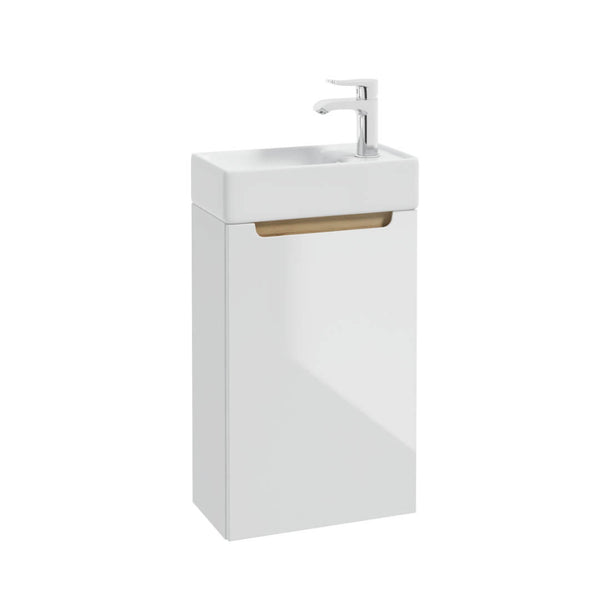 Waschbeckenunterschrank - STILLA D60,D50,D40 - Weiß Hochglanz - ROYAL24_MARKT