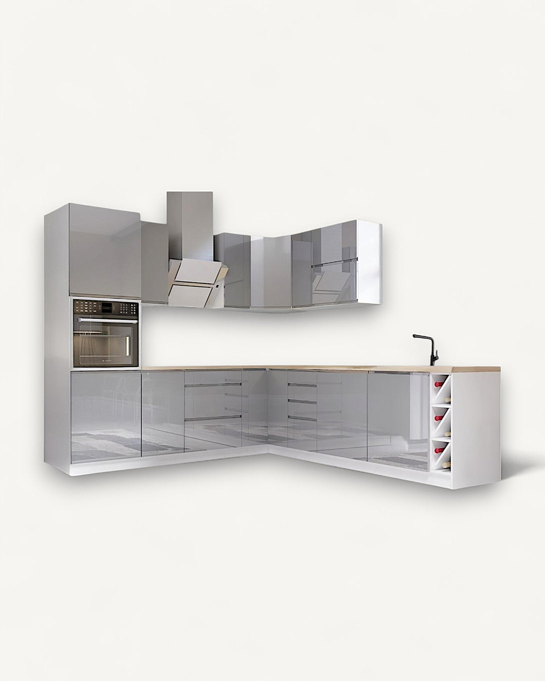 Winkelküche - Aspen - K67-G250 - ROYAL24_MARKT