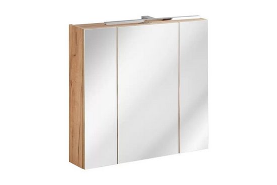 Badezimmer Spiegelschrank - Capri Oak - Elegantes Design mit praktischen Ablagen. - ROYAL24_MARKT