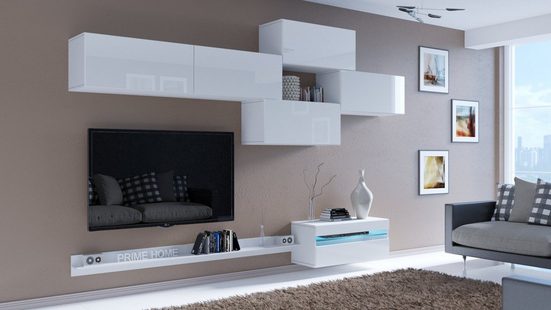 Moderne Wohnzimmermöbel 291 cm Mindy N68 - Produktzusammenstellung