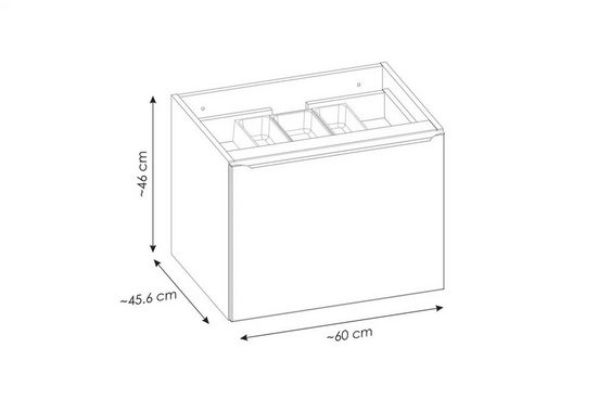 Badmöbel-Set - Santa Fe Taupe - Ein Design, das Eleganz und intelligente Organisation vereint. - ROYAL24_MARKT