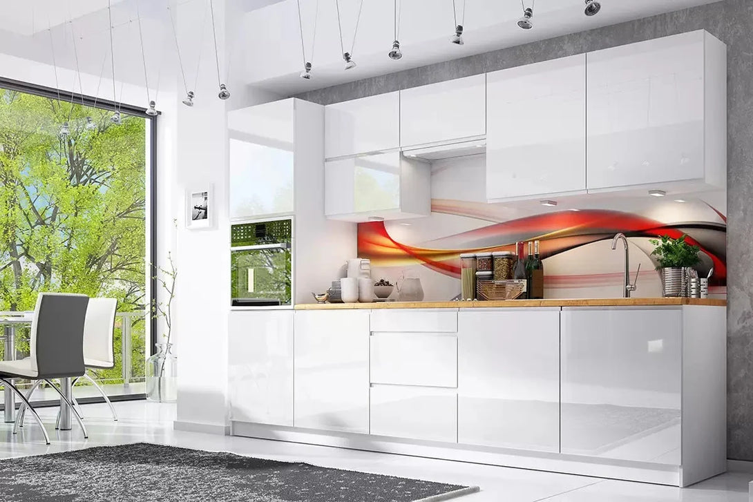 Spülenschrank 60 cm - Aspen D60Z-P/L - Weiß/Hochglanz