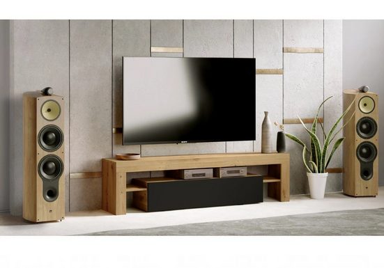 TV-Schrank -	Vera -  Langlebige und moderne Unterhaltungsorganisationseinheit.