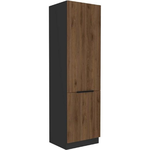 Seitenschrank - Frische Wohnideen Erleben Sie unsere Vielfalt (Küchen Hochschrank , 1St , Premium - 60 DK-210 2F)