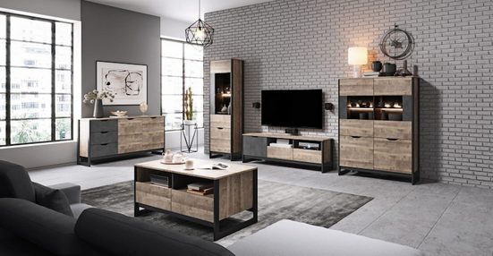 Wohnzimmer-Set - Komfort und Stil für Ihr Wohnzimmer, (Komplett Set, 5-St., Premium - KAJA) - ROYAL24_MARKT