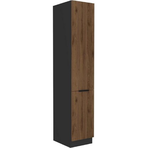 Seitenschrank - Frische Wohnideen Erleben Sie unsere Vielfalt (Küchen Hochschrank , 1St , Premium - 60 DK-210 2F)