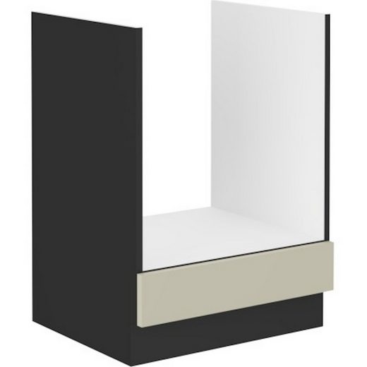 Herdumbauschrank - Ein Spiegelbild Ihrer einzigartigen Persönlichkeit und Ihres Stils (Küchenunterschrank, 1-St., Premium - 60 D GAS BB - ARONA)