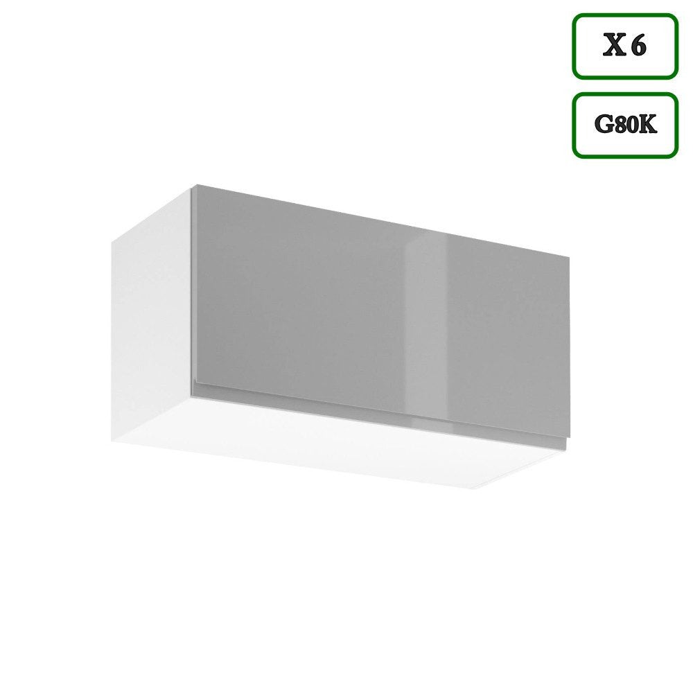 Küchenzeile - Aspen Grau - K47-G360 - ROYAL24_MARKT