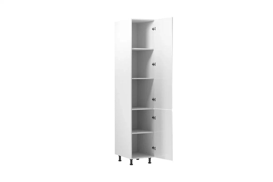 Hochschrank 40 cm - Aspen D40SP P/L Weiß/Hochglanz