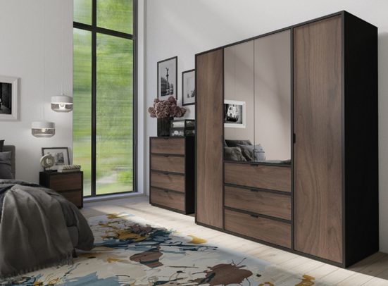 Komplettschlafzimmer - Luxuriöse Ausstattung für perfekten Komfort, (Komplett Set, 4-St., Premium - VERONA 1)