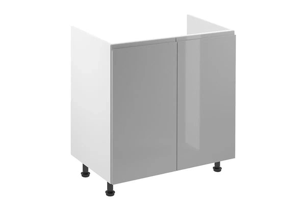 Spülenschrank 80 cm - Aspen - Glänzt durch praktische Aufteilung und elegantes Design - ROYAL24_MARKT